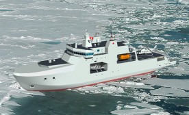 The proposed Arctic Offshore Patrol Ship (AOPS)
