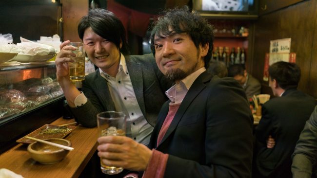 Salarymen at Yakitori Hiro-Chan © Jon Kroll Salarymen at Yakitori Hiro-Chan © Jon Kroll